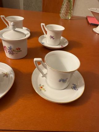 Servizio Tazzine Caffè Bavaria con zuccheriera