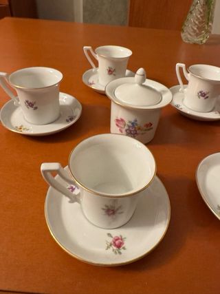 Servizio Tazzine Caffè Bavaria con zuccheriera