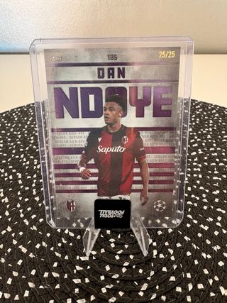 Carta Futbol Topps Dan Ndoye 25/25