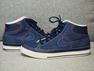 Nike Break Denim Mid Scarpe Blu Taglia 42.5