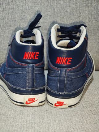 Nike Break Denim Mid Scarpe Blu Taglia 42.5