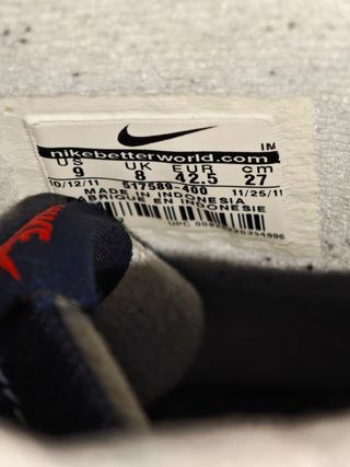 Nike Break Denim Mid Scarpe Blu Taglia 42.5