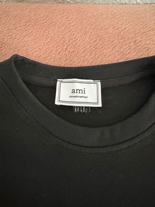 Camiseta AMI Paris Negra