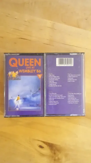 Queen Live at Wembley '86 Cassette