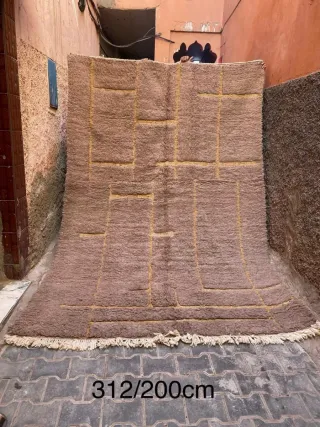 Tappeto berbero in lana