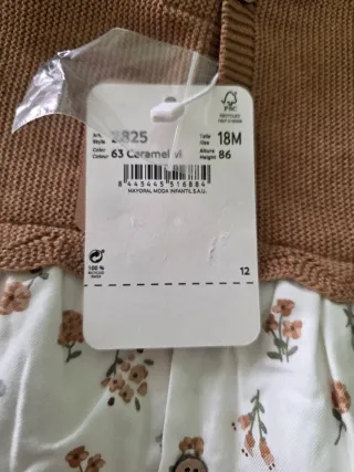 Vestido niña 18 meses flores