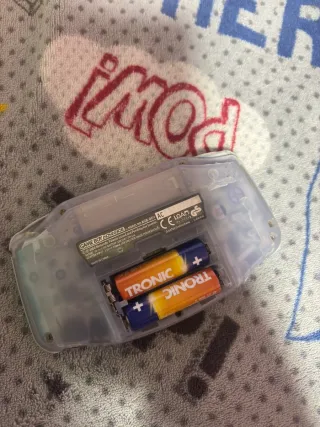 Nintendo GBA Gris + Adaptador de corriente