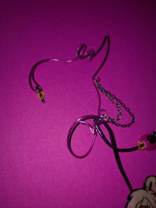 Orecchino clip Cherri Hazbin Hotel