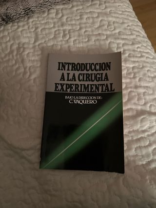 Introducción a la cirugía experimental