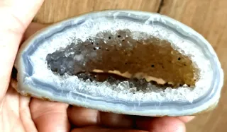 Geode Agata Cristalli Naturali Brasile