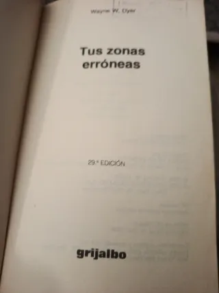 Tus zonas erroneas
