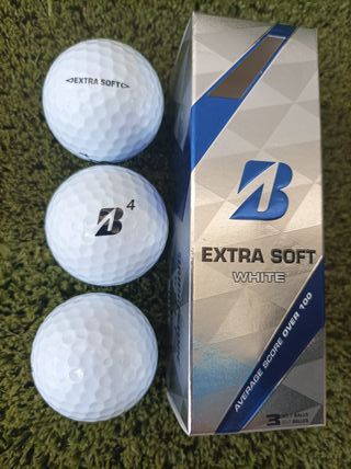 cx 12 bolas de Golfe BridgeStone Extra Soft White