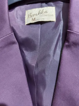 Chaqueta berenjena nueva