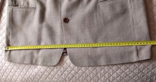 Americana Pietro Peretti Talla 54 Beige