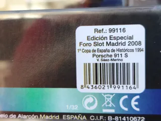 Fly 99116 Porsche 911S Foroslot 2008