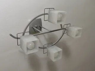 Lámpara de techo 4 luces salón