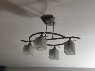 Lámpara de techo 4 luces salón