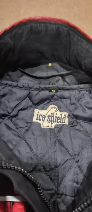 Chaqueta de moto multicolor