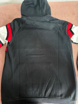Sudadera Jordan Negra Roja Blanca