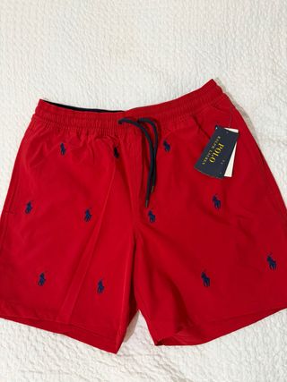 Bañador Ralph Lauren Rojo
