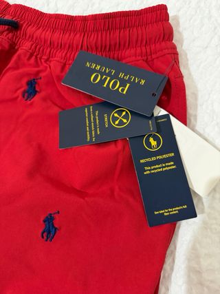 Bañador Ralph Lauren Rojo