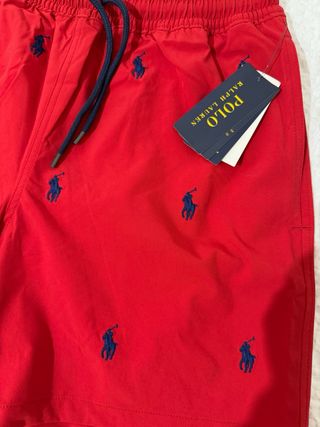 Bañador Ralph Lauren Rojo