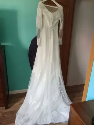 Vestido de Novia Alta Costura Blanco