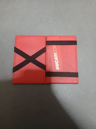 Portatessere Ducati Corse Biker Nero