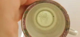 16 Tazas porcelana de Macao