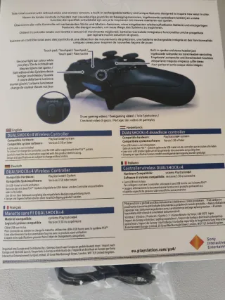 Controller Wireless DualShock 4 Bianco nuovo