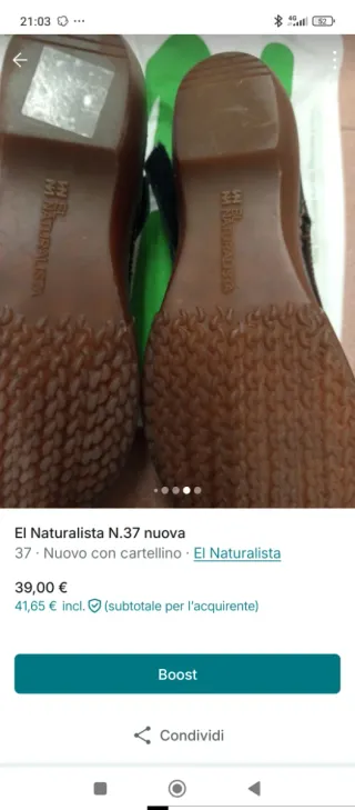 Ballerine El Naturalista N.37 nuove