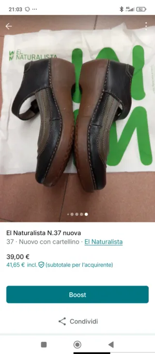 Ballerine El Naturalista N.37 nuove