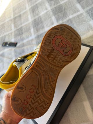 Zapatillas Gucci Ultrapace Beige/Amarillo