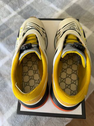 Zapatillas Gucci Ultrapace Beige/Amarillo
