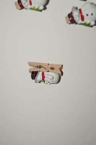 Molas Decorativas Natal Plástico Madeira