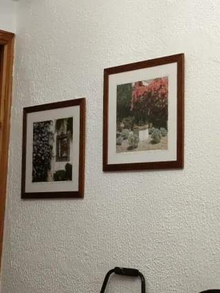 Cuadros decorativos madera y papel