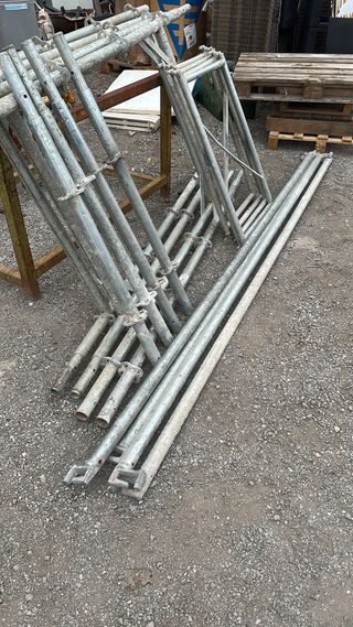 Andamios H para obra