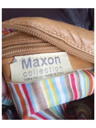 Borsa Maxon vera pelle