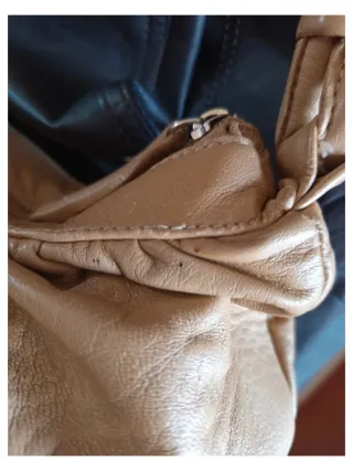 Borsa Maxon vera pelle