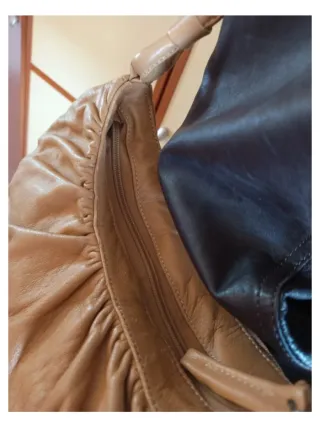 Borsa Maxon vera pelle