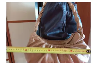 Borsa Maxon vera pelle