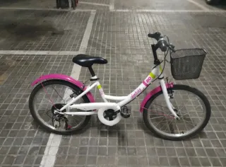 Bicicleta infantil Denbike rosa 20