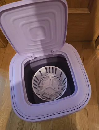 Mini lavadora plegable portátil.SIN ESTRENAR. 19,7