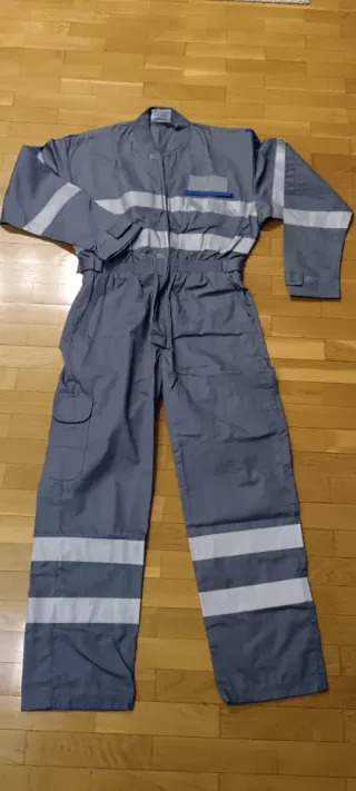 Mono de trabajo gris reflectante Talla G (Mono 1)