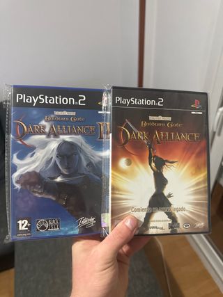 Baldur's Gate Dark Alliance 1 y 2 PS2