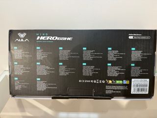 Teclado Mecánico AULA Hero 68HE Blanco