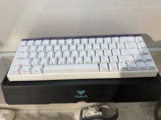 Teclado Mecánico AULA Hero 68HE Blanco