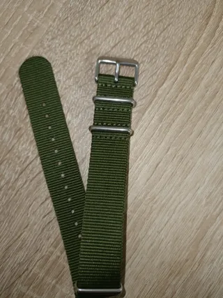 Correa de reloj Seiko verde 20 mm