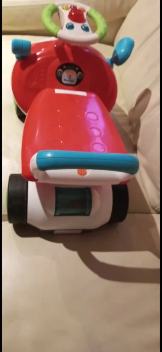 Correpasillos infantil rojo y blanco