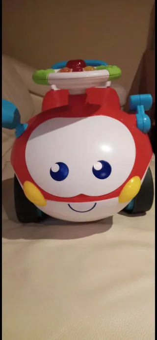 Correpasillos infantil rojo y blanco